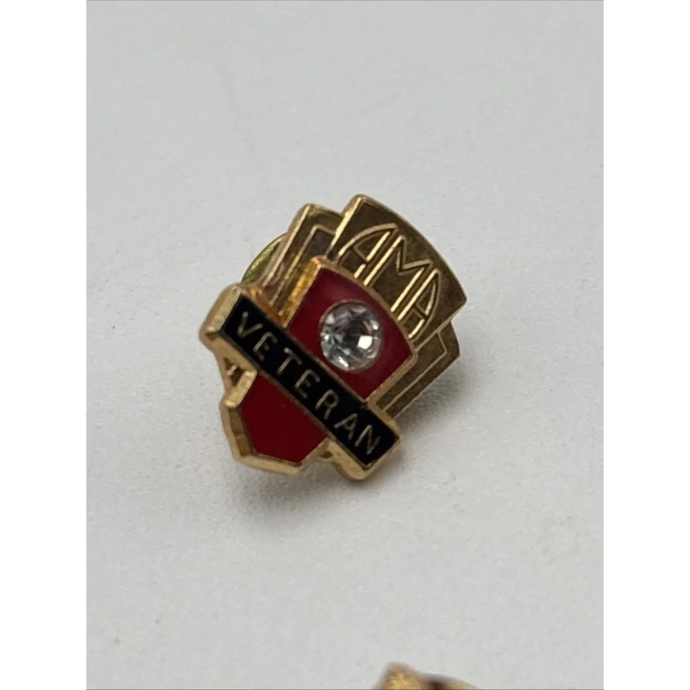 Vintage‎ AMA American Motorcycle Association Lapel Pins 50's 70's 80's Lot Of 12